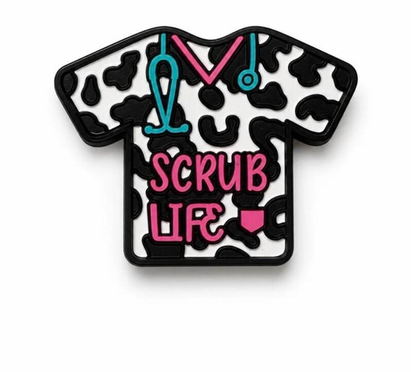 Siliconen scrub life leopard