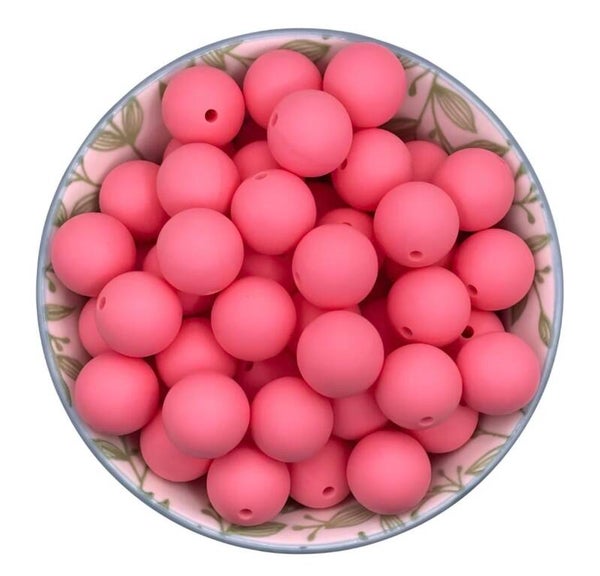 Siliconen Kralen Roze