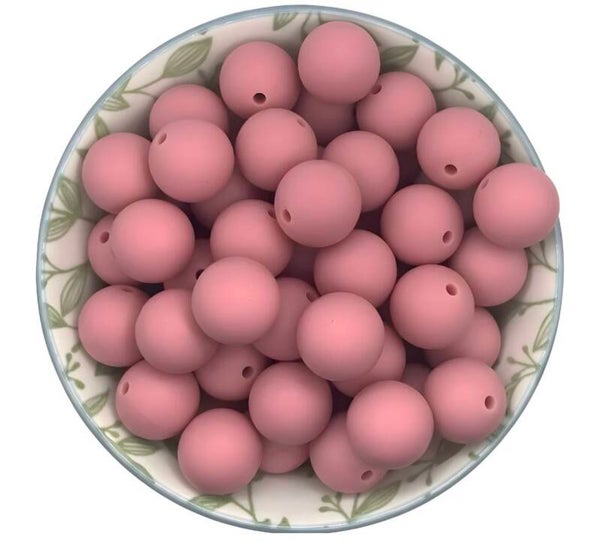 Siliconen Kralen Blush