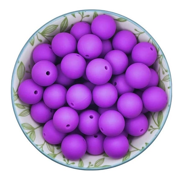 Siliconen Kralen Violet