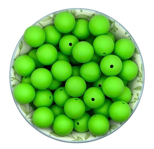 Siliconen Kralen Groen