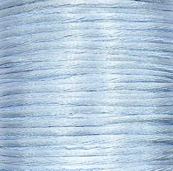 Rijgdraad blauw 2.0mm