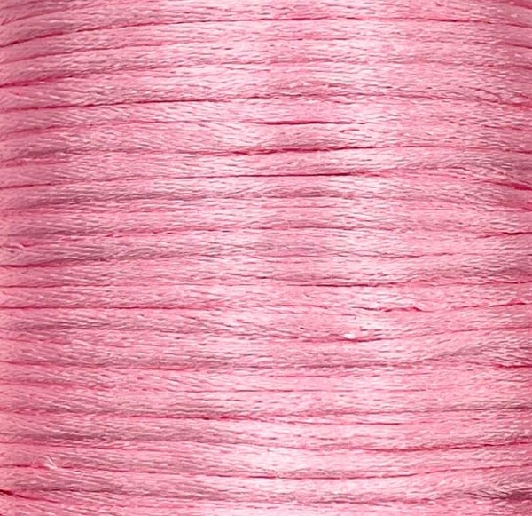 Rijgdraad roze 2.0 mm