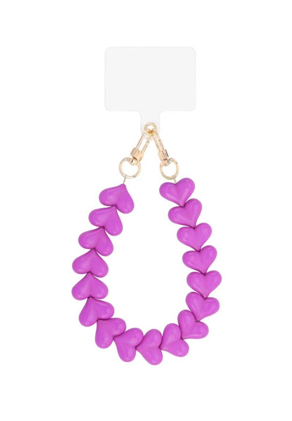Telefoonkoord fuchsia