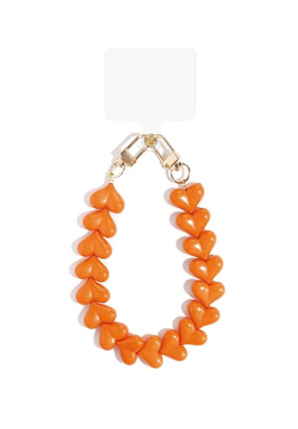 Telefoonkoord oranje
