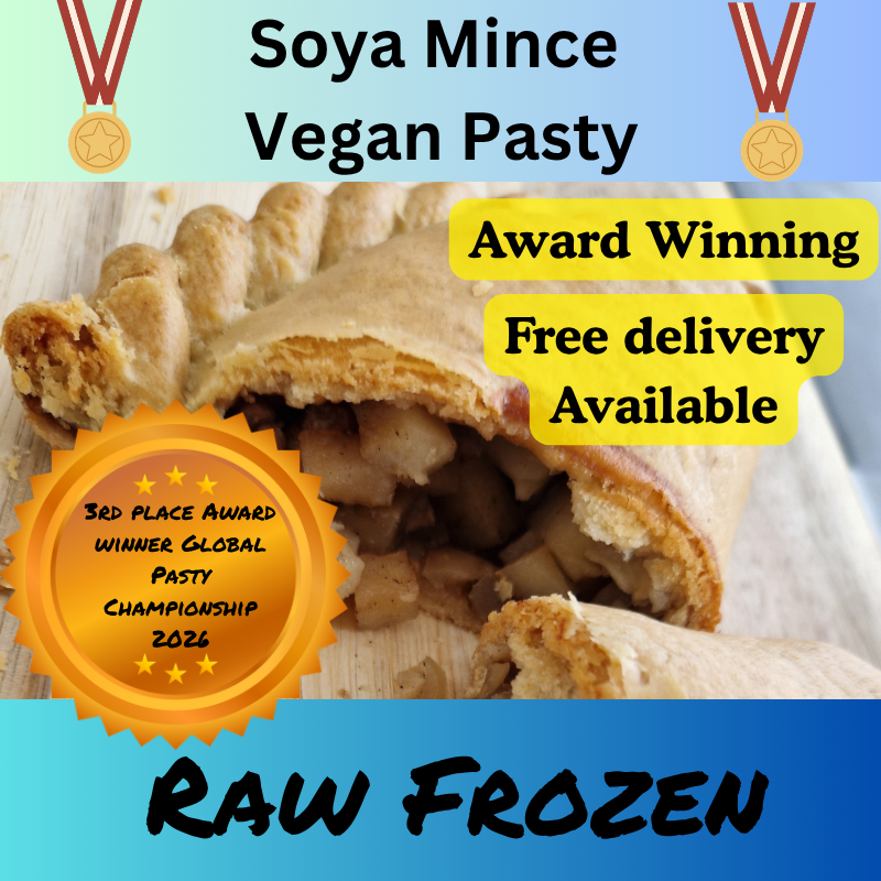 Soya Mince Vegan Pasty