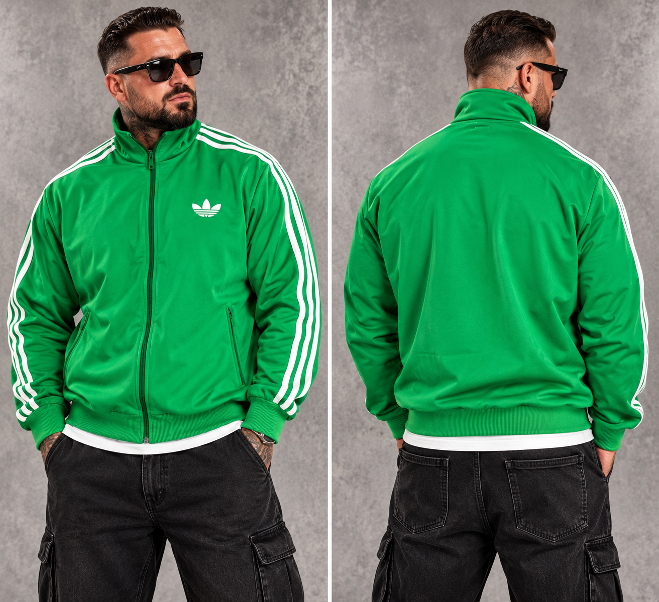 Adidas Originals Firebird Vintage Trainingsjacke Grün