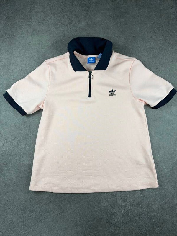 Adidas Originals Osaka Polo Shirt – Ice Pink / Navy – Damen Gr. M / EU 40 – 2017