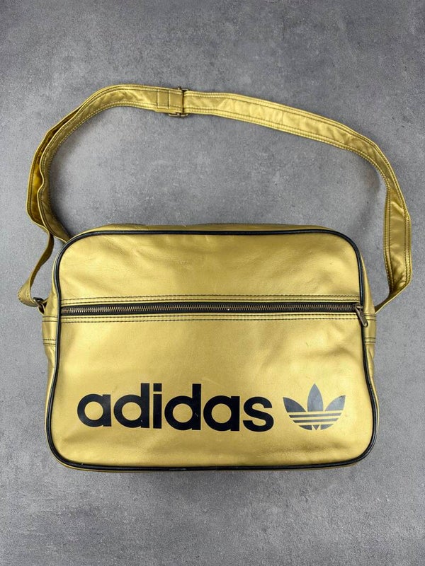 Adidas Originals Airliner Bag – Metallic Gold / Schwarz – 2009