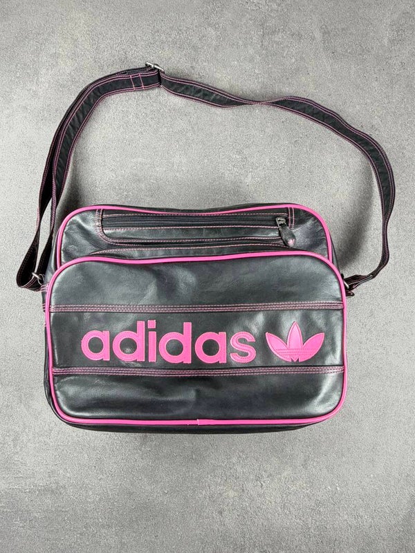 Adidas Originals Airliner Messenger Bag – Schwarz / Pink – 2009