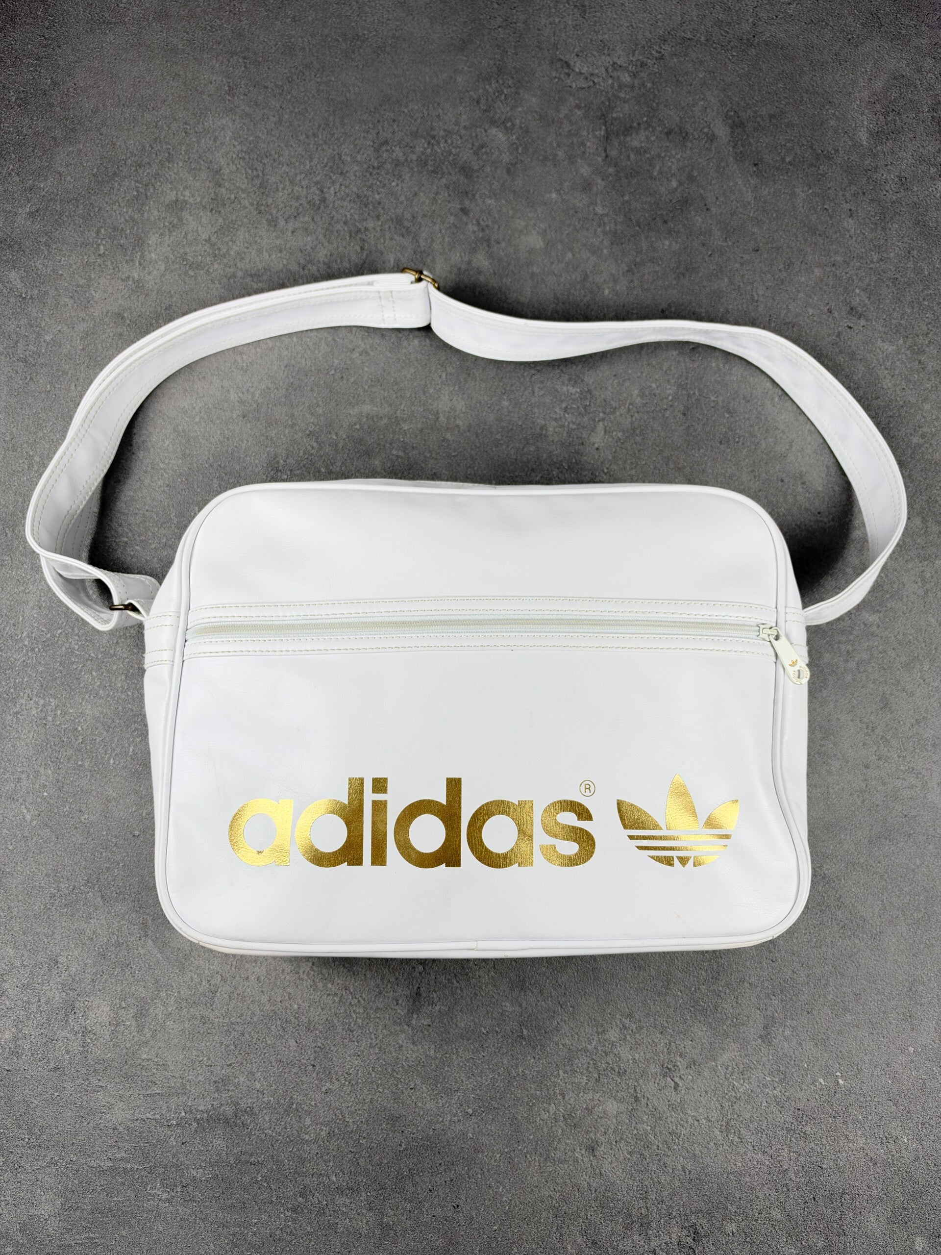 Adidas Originals AC Airliner Bag – Weiß / Gold – 2013