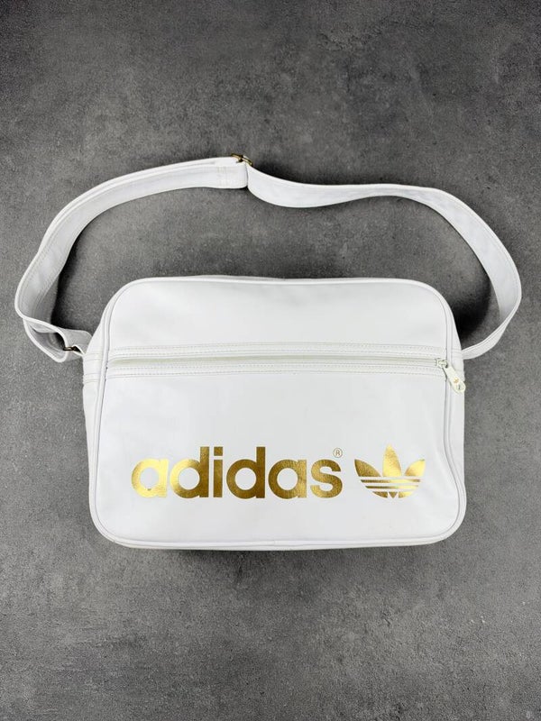 Adidas Originals AC Airliner Bag – Weiß / Gold – 2013