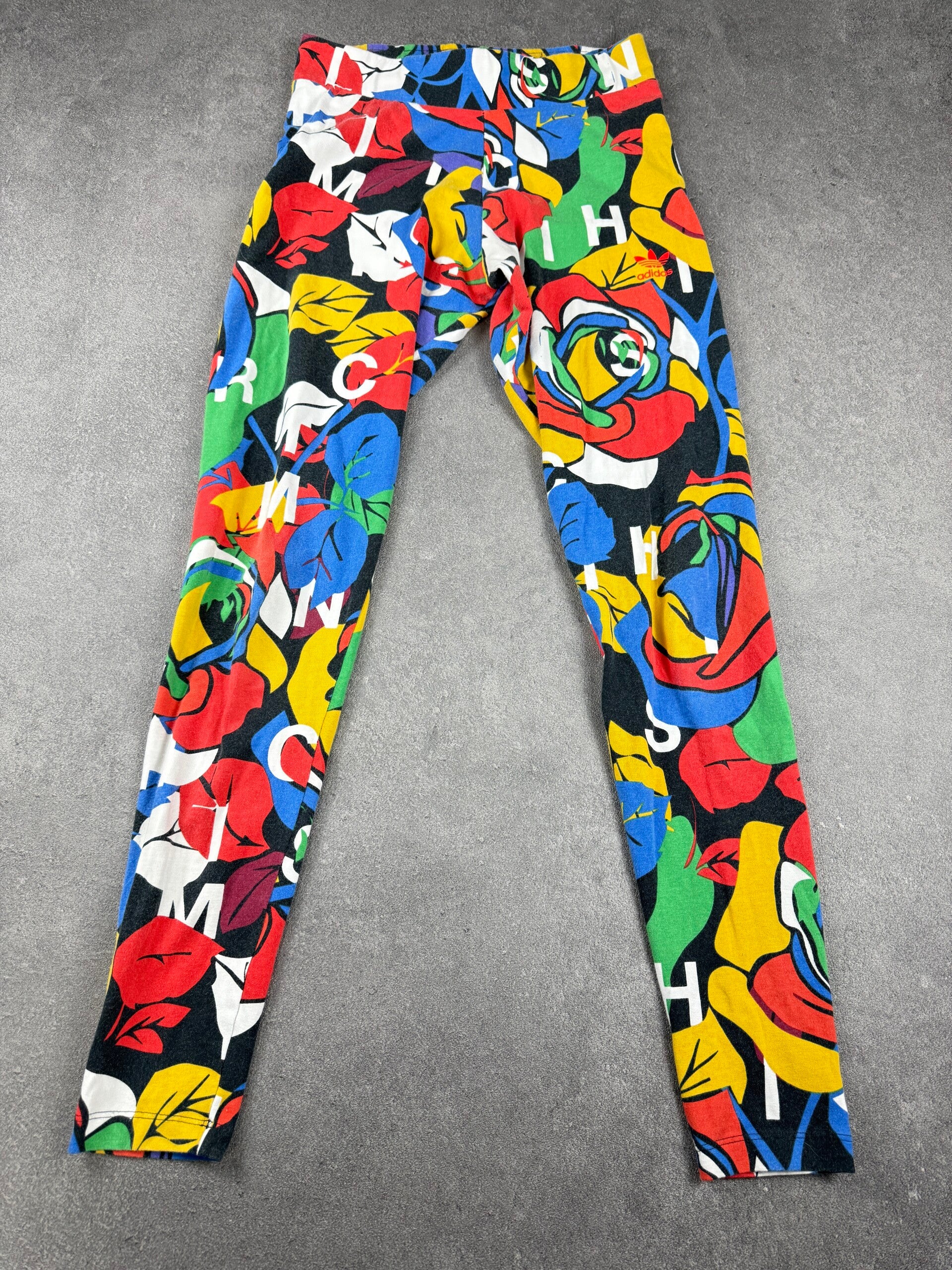 Adidas Originals x Rich Mnisi Graphic Leggings – Multicolor – Damen 36 – 2022