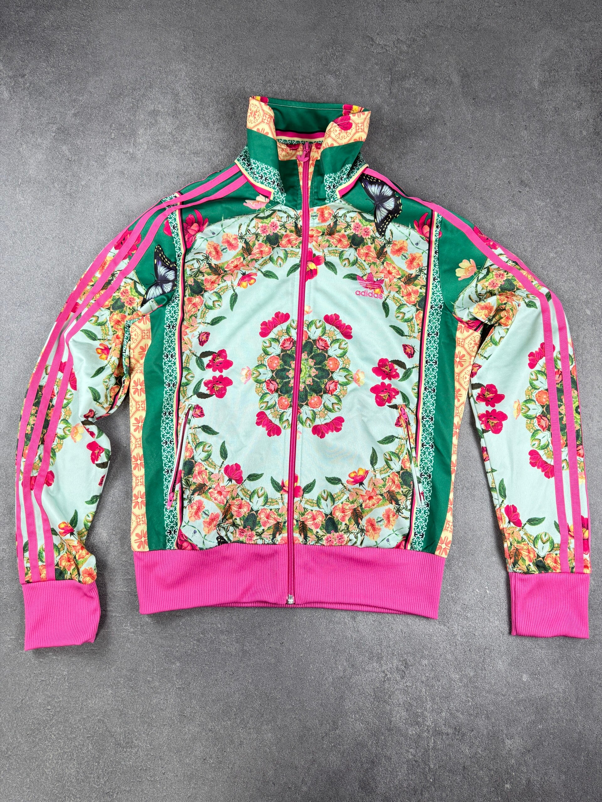 Adidas Originals x The Farm Company Borboflor TT – Grün / Pink / Floral – Damen M – 2014