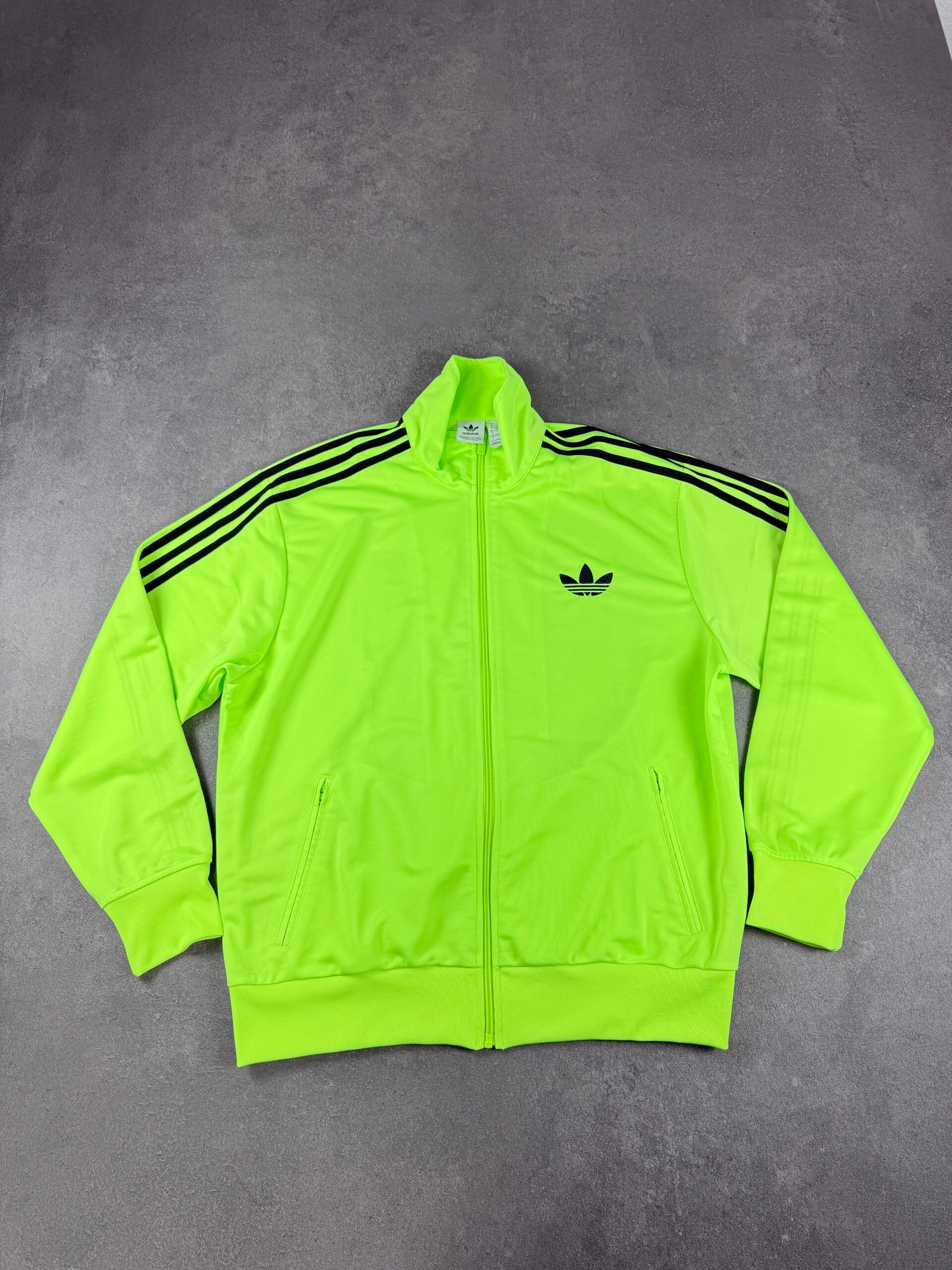 Adidas Originals Adicolor Classic Firebird Loose Track Top – Signal Green / Black – Damen L – 2025