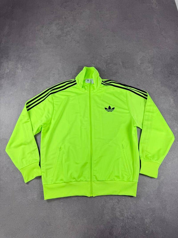 Adidas Originals Adicolor Classic Firebird Loose Track Top – Signal Green / Black – Damen L – 2025