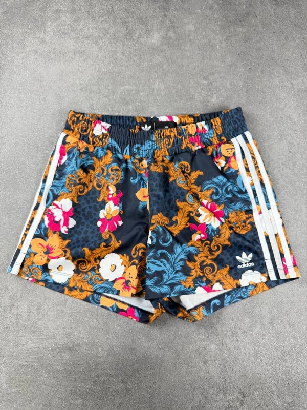 Adidas x HER Studio London Shorts floral/baroque Print Größe 34 2021