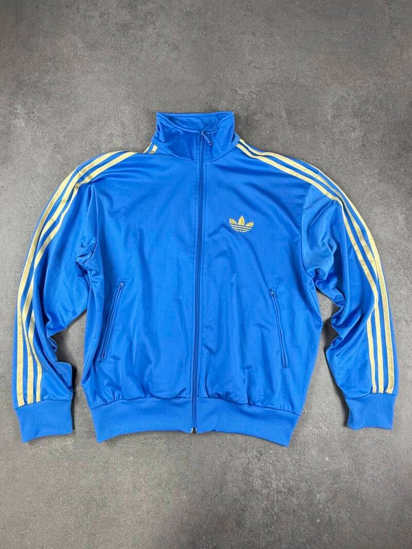 Adidas Firebird Track Top blau/weiß Primeblue Größe XS 2021