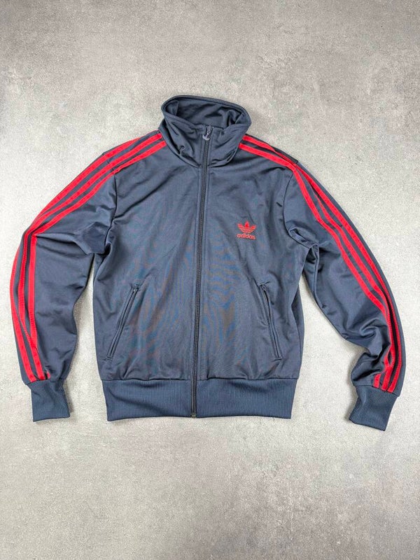 Adidas Originals Firebird Track Jacket – Dark Navy / University Red – Gr. 42