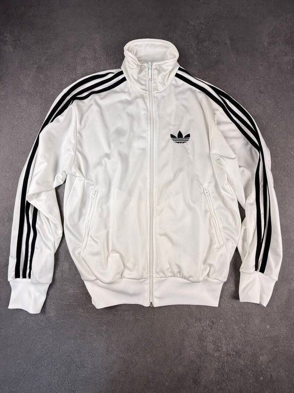 Adidas Originals Firebird 1 Track Top – Weiß / Schwarz – Herren S – 2010