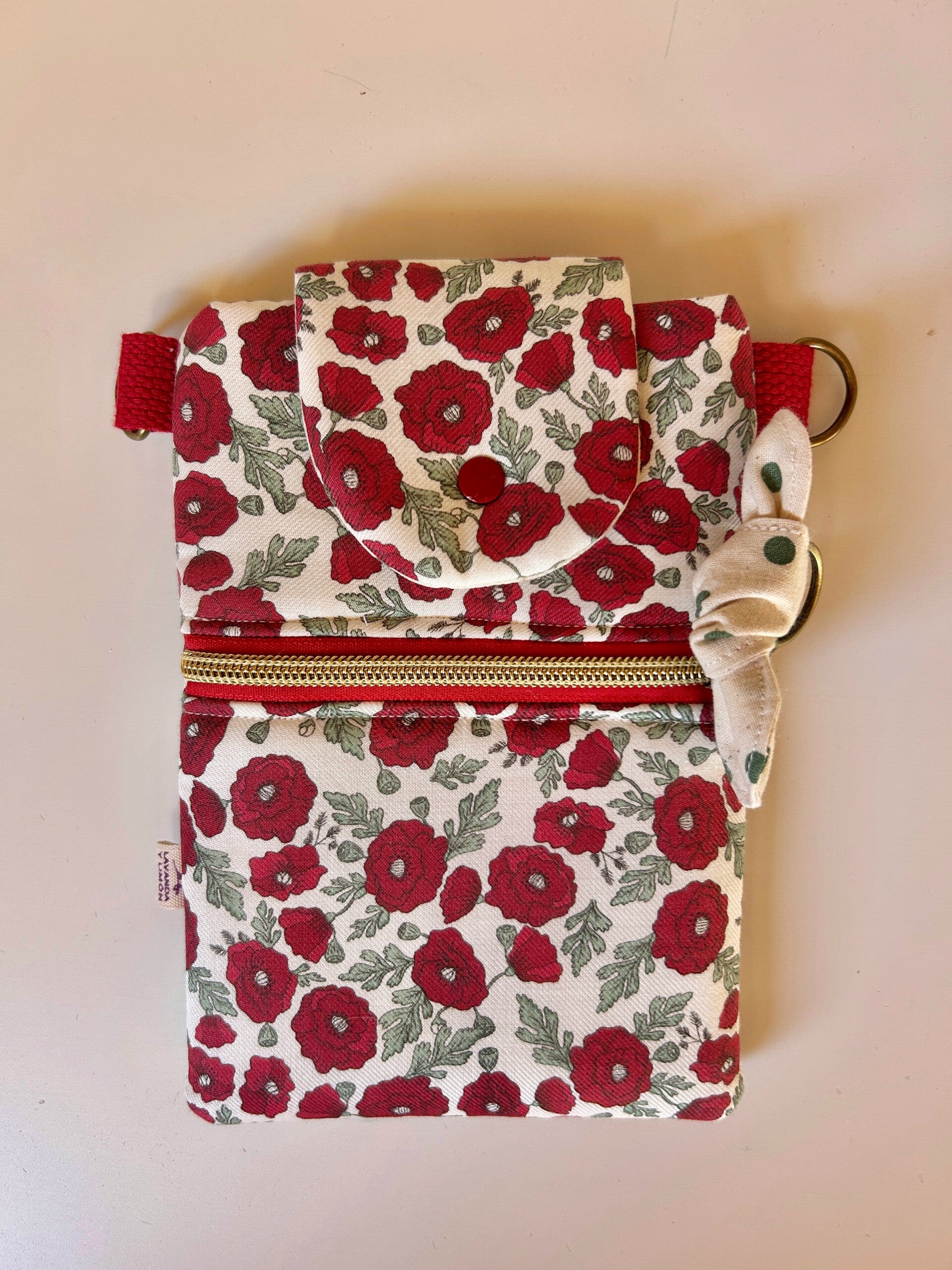 Bolso móvil Amapolas