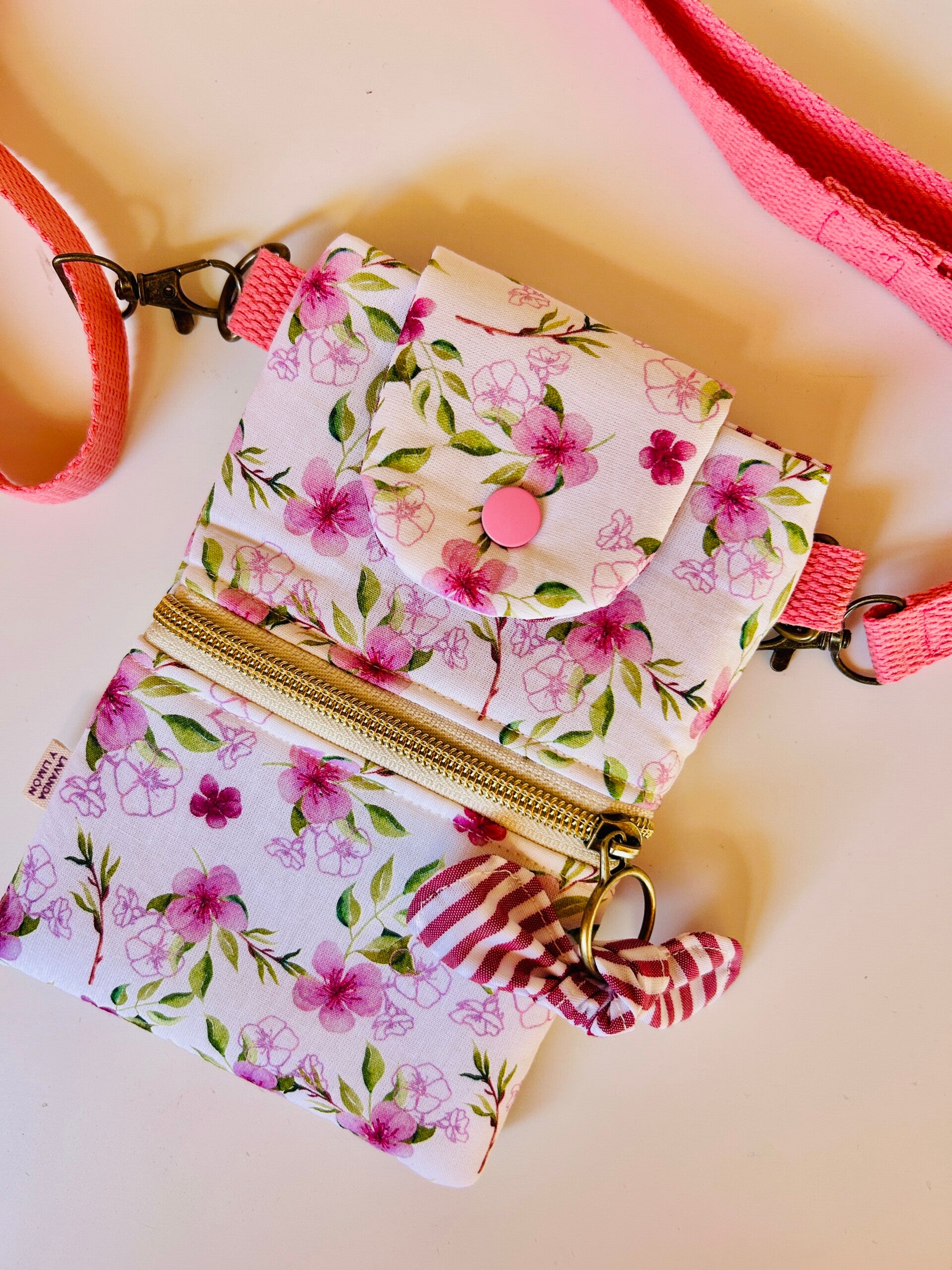 Bolso móvil Blossom peach