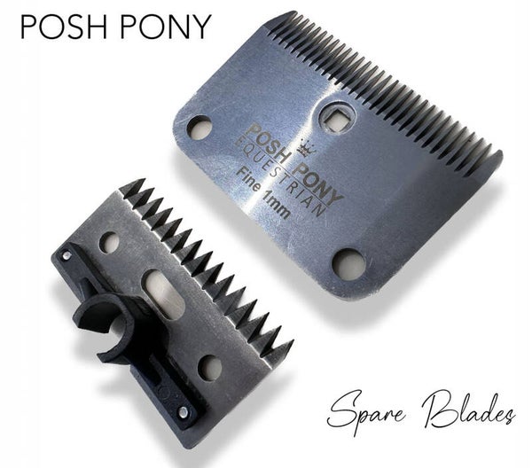 POSH PONY Cordless Horse Clipper SPARE BLADES for Clippers Pre 2025