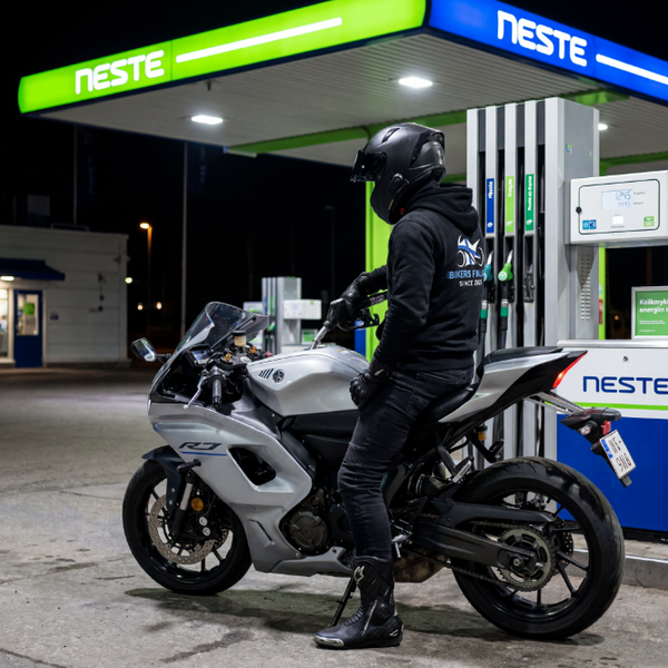 Bikers Finland huppari vetoketjulla