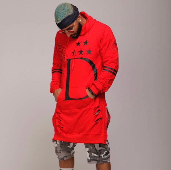 DD long HOODIE
