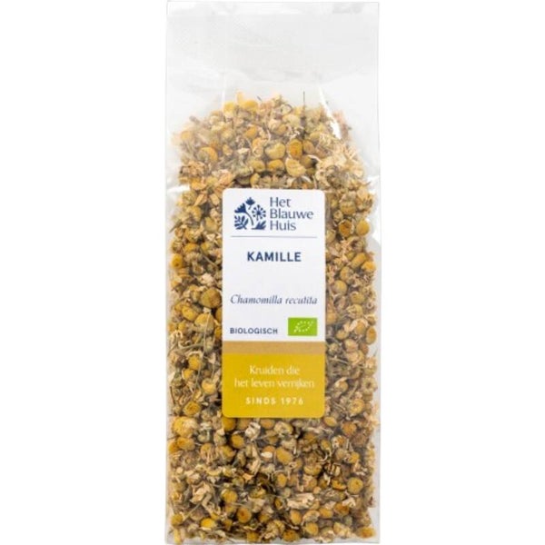 Biologische kamille bloemetjes van Het Blauwe Huis, 35 gram