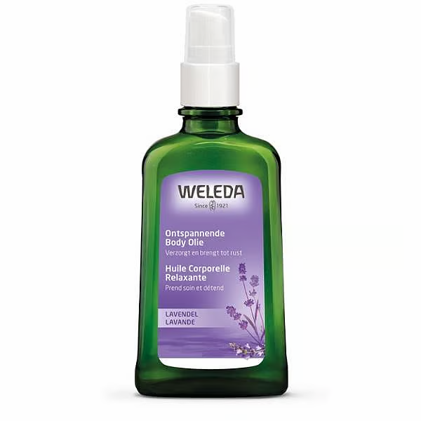 Weleda ontspannende body olie Lavendel 100 ml