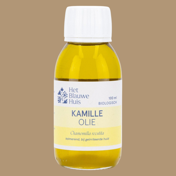 Biologische kamille olie van Het Blauwe Huis