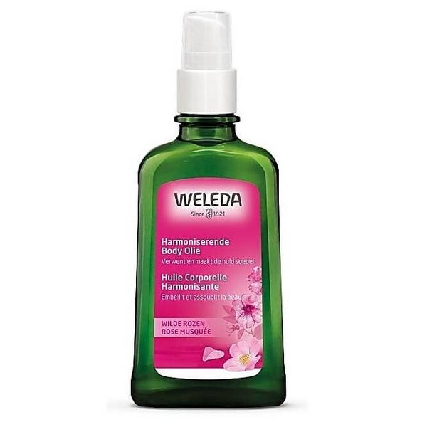 Weleda ontspannende body olie Wilde Rozen 100 ml