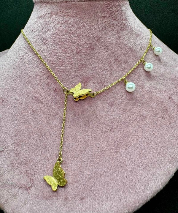 Collier Ailes De Nacre