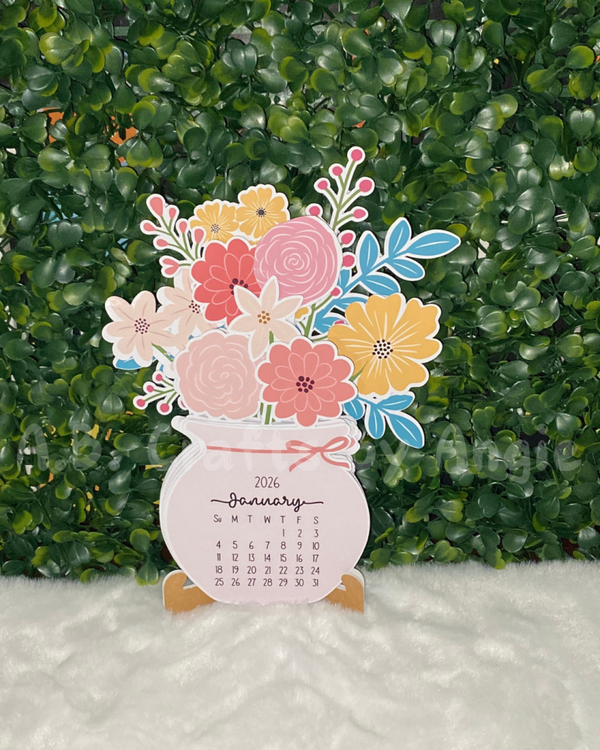 2026 Calendar - Flower's Design