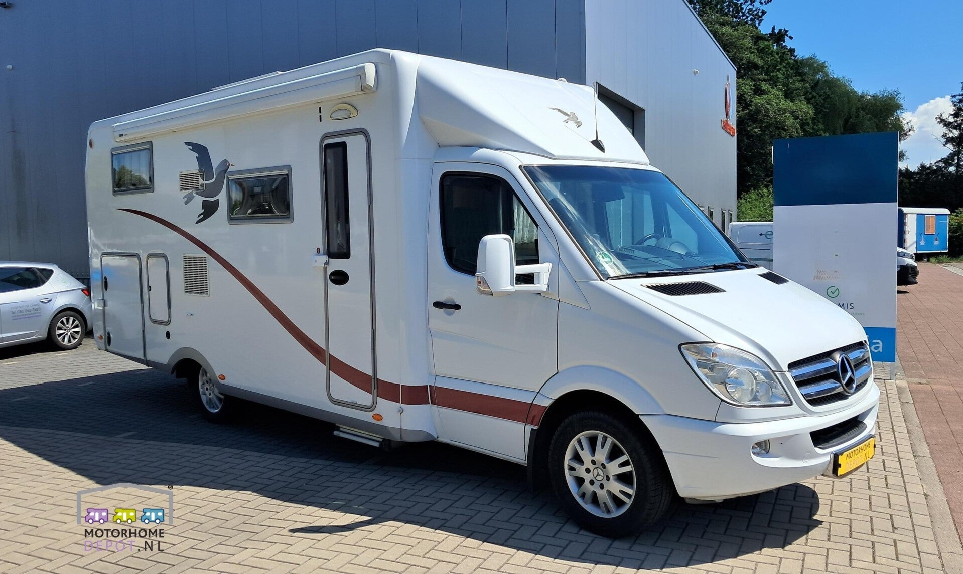 Mercedes 316 CDi halfintegraal camper