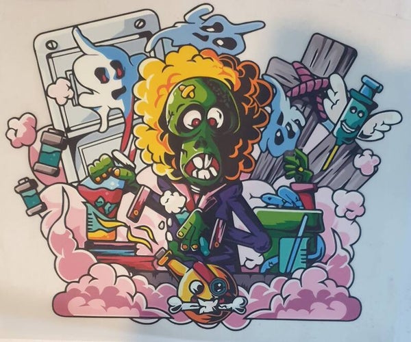 Graffiti Green smoke