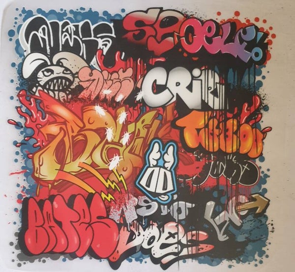 Graffiti plaatje leuk design