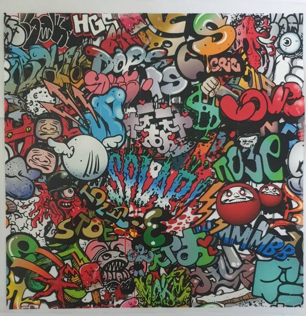 Graffiti plaatjes groot