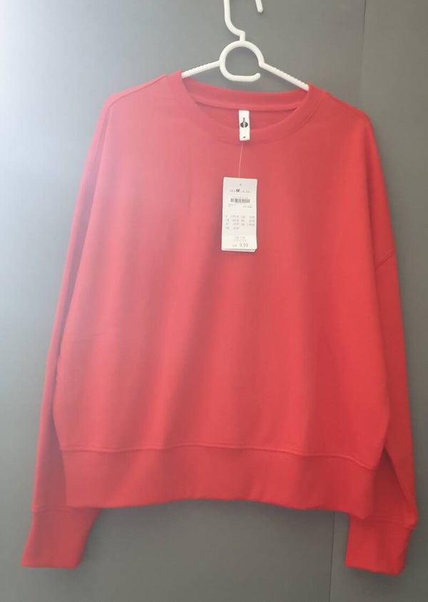 Hoody vrouw rood