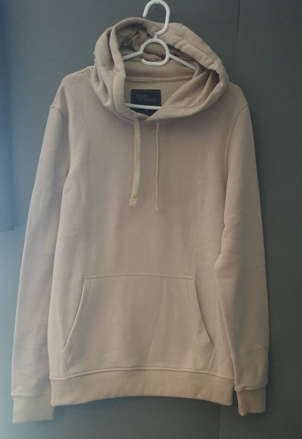 Hoody m/v cream