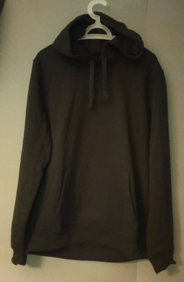 Hoody m/v black