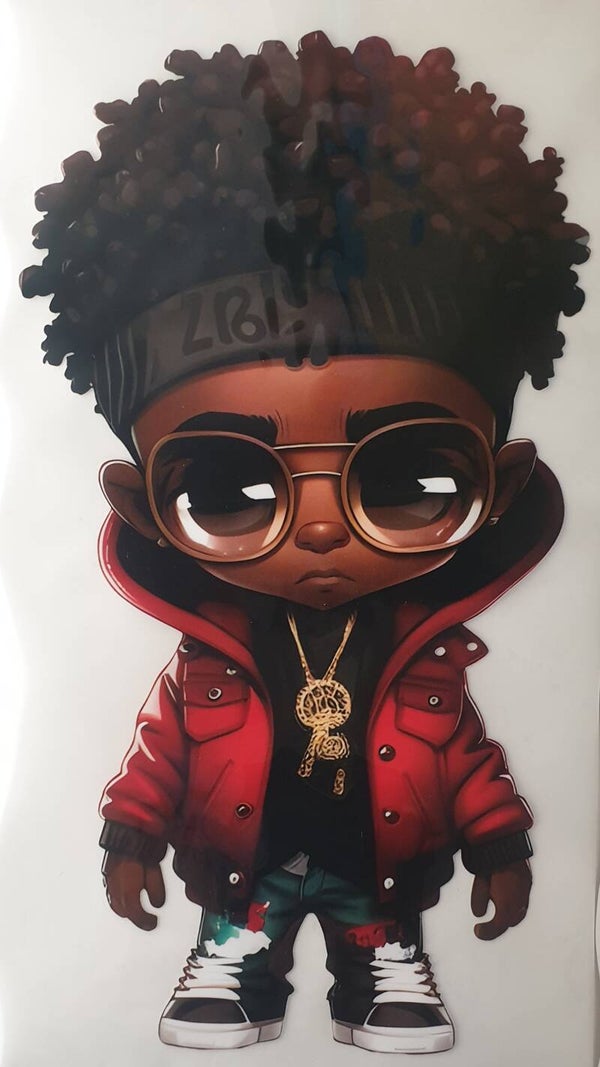 Afro boy