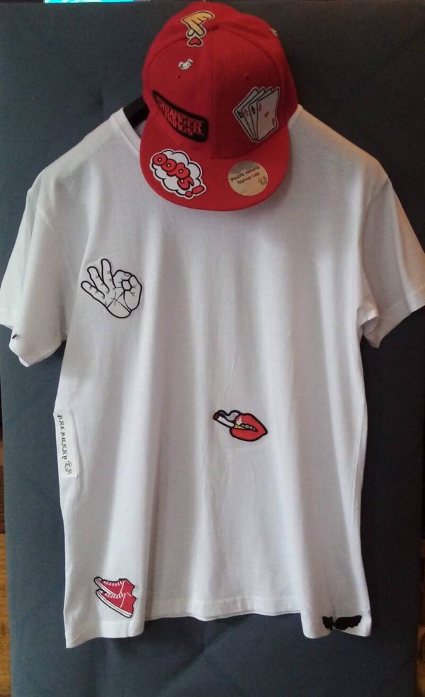 Hiphop cap p.n.c bunny & T shirt p.n.c.bunny