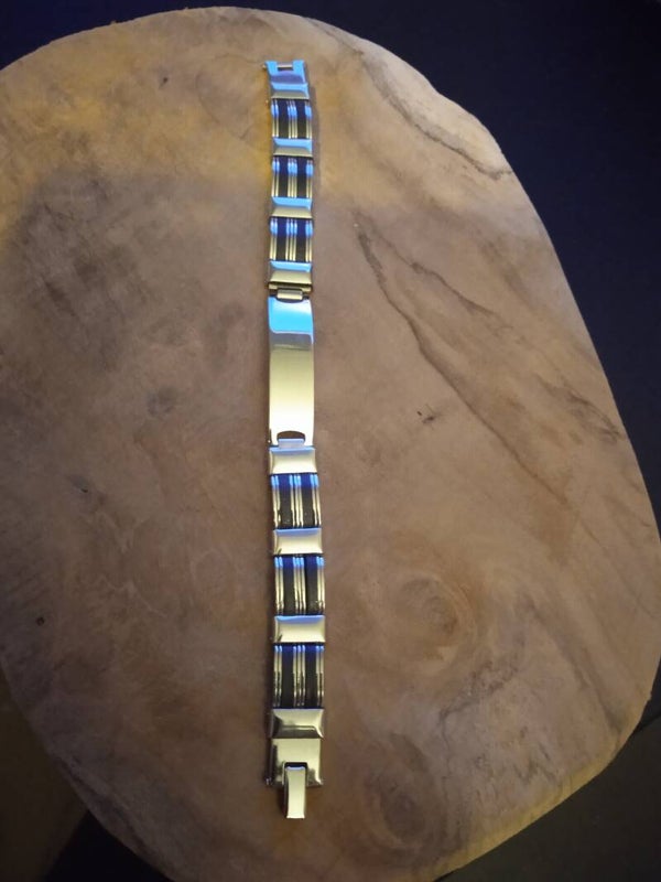 Mooie armbanden staal voor man,