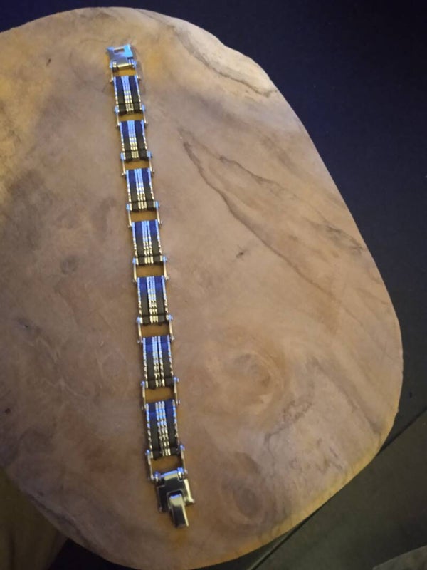 Mooie armbanden staal voor man,
