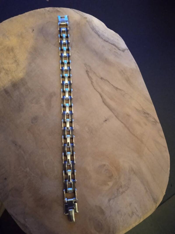 Mooie armbanden staal voor man,