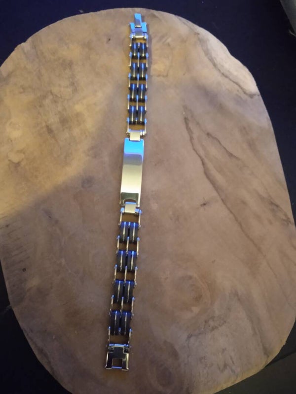 Mooie armbanden staal voor man,