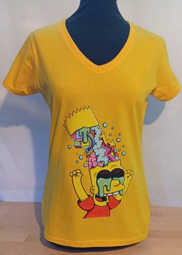 T-shirt De bart simpson