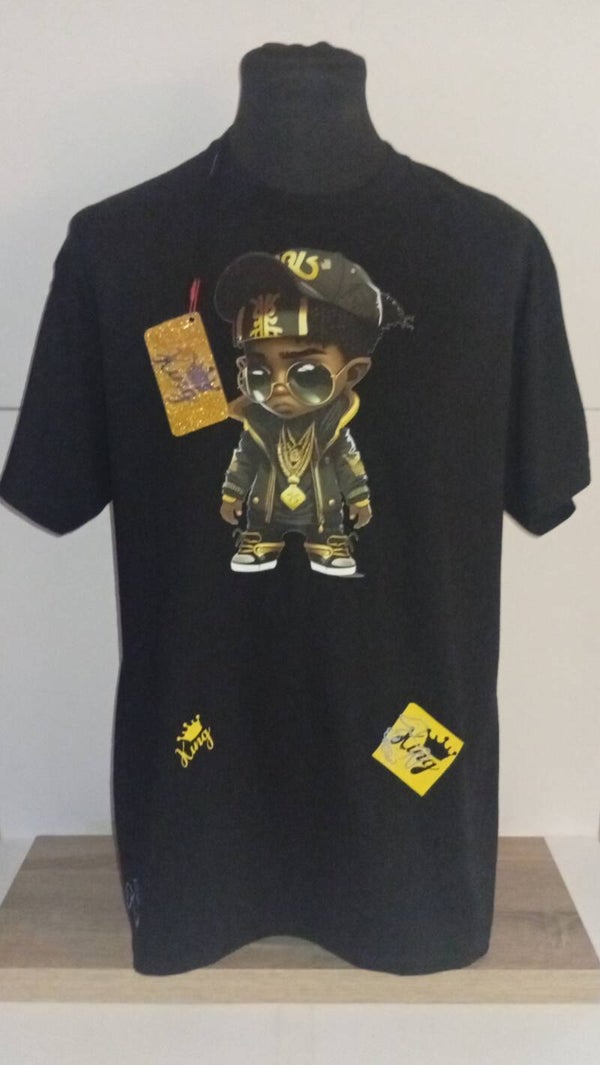 Soldier Ganster king  T-shirt pnc bunny